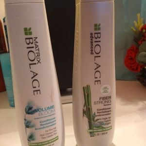 Biolage Fiber Strong Shampoo Matrix Volume Conditioner New!